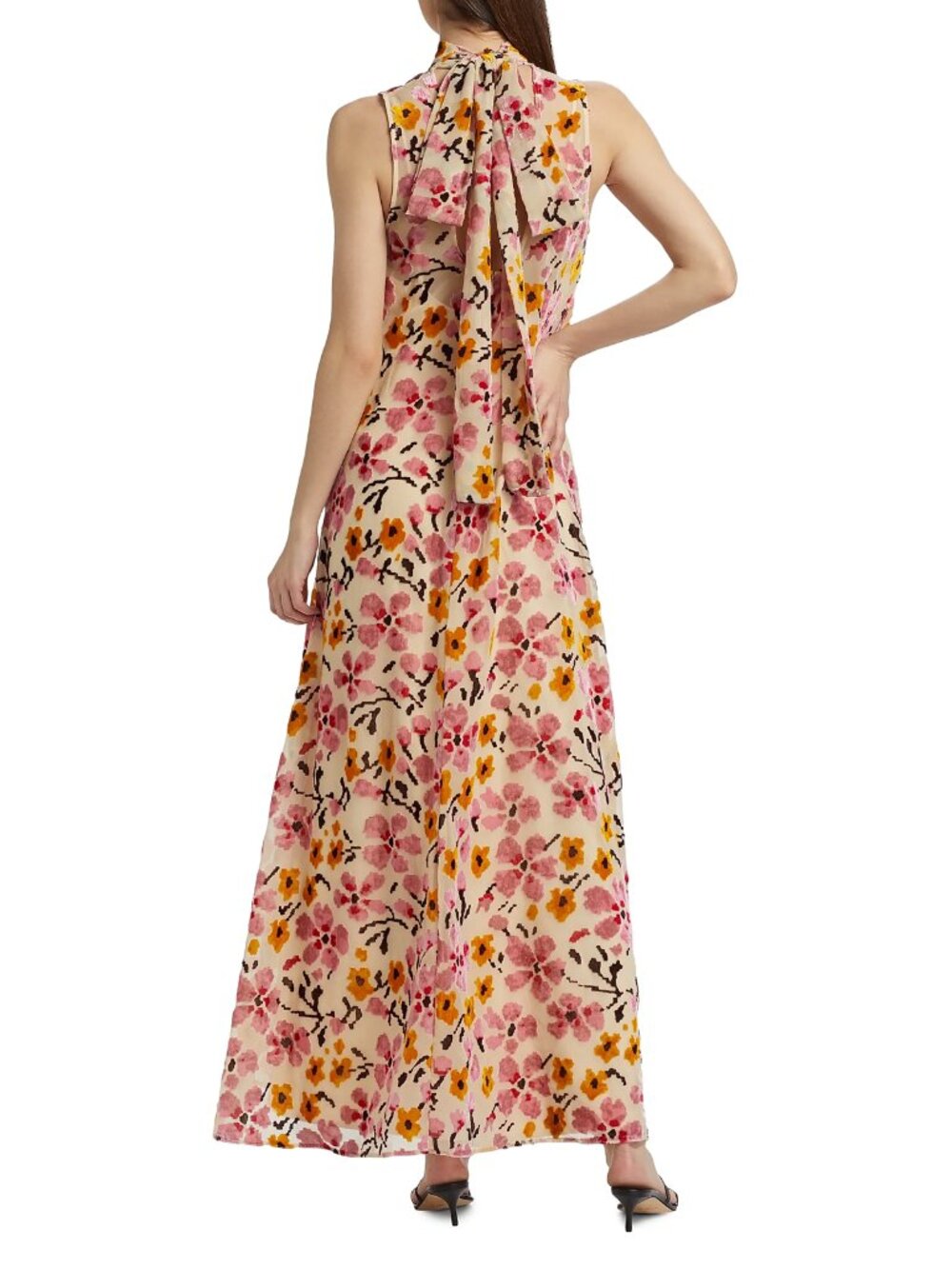 STAUD Albee Floral Print Sleeveless Maxi Dress - Picture 11 of 11